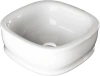 Раковина накладная 45 см Artceram Azuley AZL001 01 00, белая