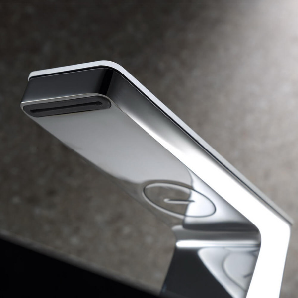 смеситель для раковины black&white universe u7323 цвет хром, белый матовый