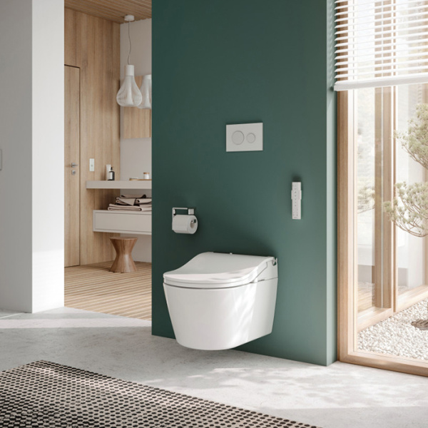 унитаз, toto, washlet rw, подвесной, шгв 380*580*335, cefiontect, цвет-белый
