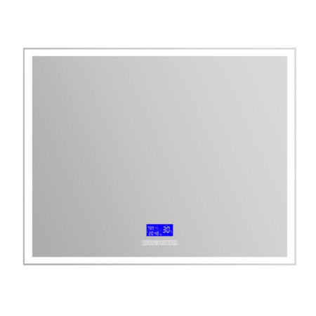 Зеркало BelBagno SPC-GRT-1000-800-LED-TCH-RAD с подсветкой с сенсорным выключателем с bluetooth с термометром с радио