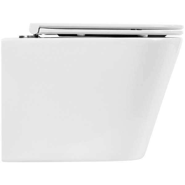 унитаз belbagno flay-r bb053chr/bb870sc подвесной с сиденьем микролифт