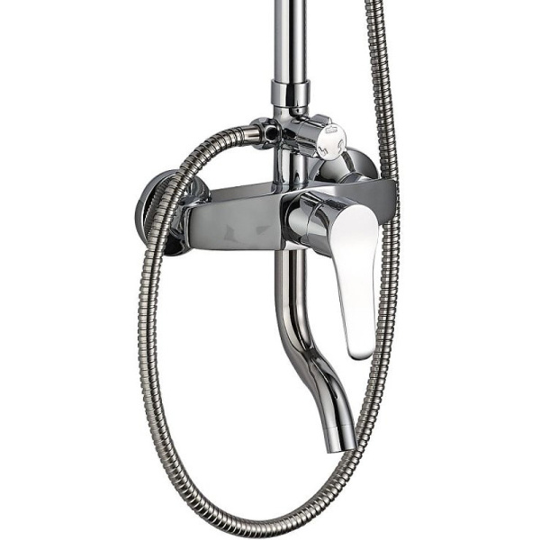 душевая система haiba hb2423 цвет хром