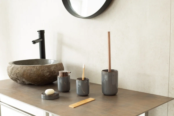 Дозатор для мыла Ridder Abby 2160537 серый