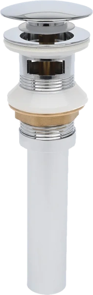 Донный клапан AQUAme AQM7001-1 клик клак, хром