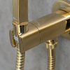 гигиенический душ со смесителем lemark solo lm7172g золото