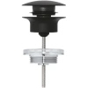 донный клапан grohe 29510kf0 универсальный, черный матовый