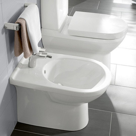 биде напольное villeroy & boch o'novo 54610001 alpin