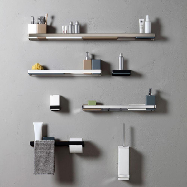 Стакан Bertocci Fly 149 1580 0000 , композит, цвет: черный