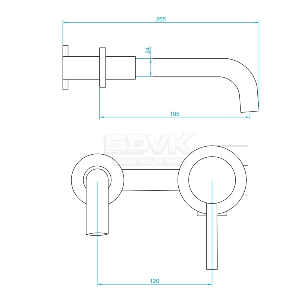 смеситель для раковины rgw shower panels sp-47b 51140547-04 черный матовый