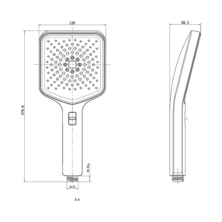 душевая система vincea inspire vsfw-421i4ch хром