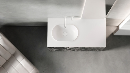 раковина подвесная salini onda edge oval14022041mn