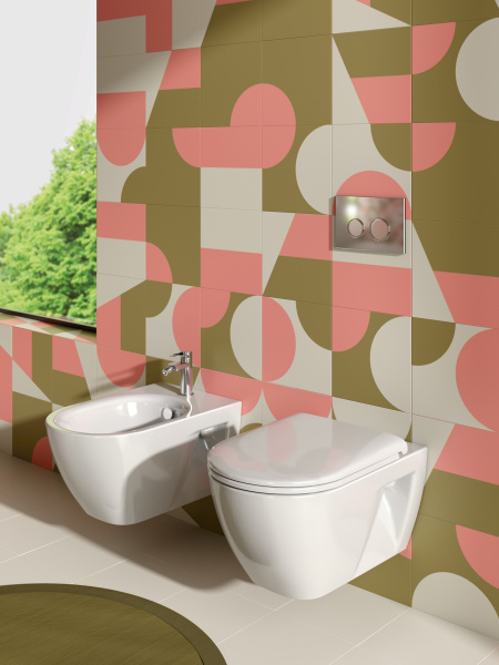 биде catalano sfera 0518441001 / 1bsf54eco00 подвесное, с 1 отв., 55x35 см, белое