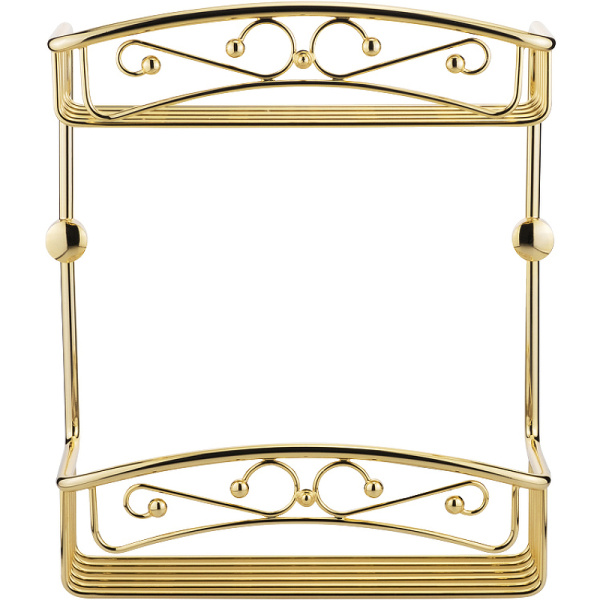 Полка корзина Migliore Complementi 22049 цвет золото