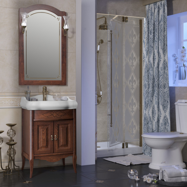 зеркало 60х101,1 см светлый орех opadiris лоренцо