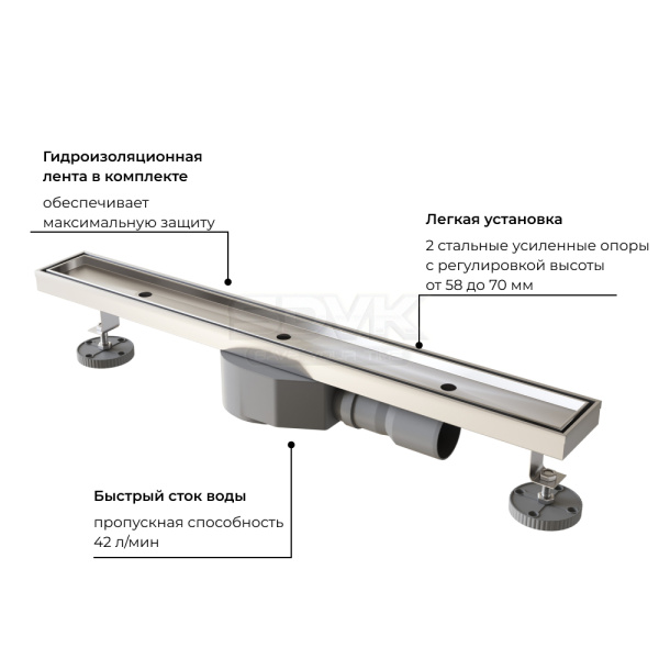 душевой трап rgw sdr-08