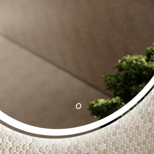 зеркало круглое sancos bella 80 с подсветкой