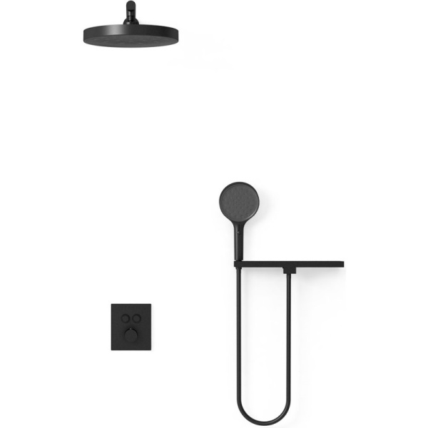 душевой комплект 300 мм vincea inspire vsfw-3i21t2rmb
