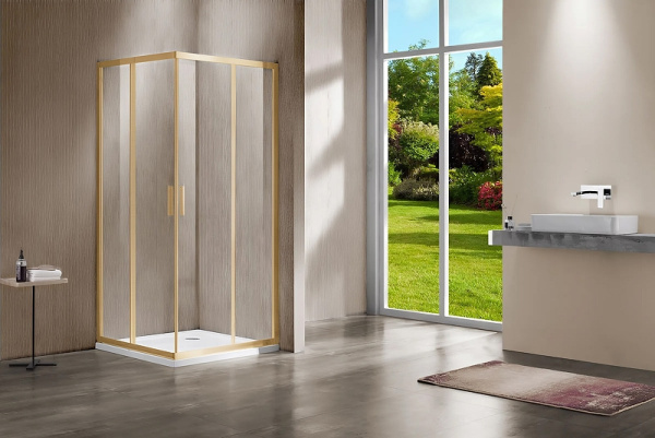 душевой уголок vincea garda 120×90 vss-1g9012clg профиль брашированное золото, стекло прозрачное