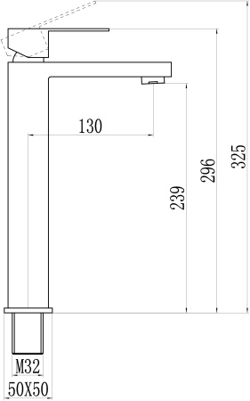 смеситель для раковины savol (s-sus2003)