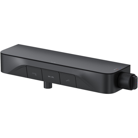 Смеситель для ванны и душа AM.PM Func F8F10522, черный матовый