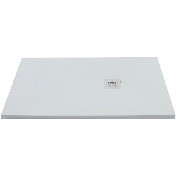 душевой поддон из искусственного камня allen brau priority 160×90 8.31011-21 белый камень