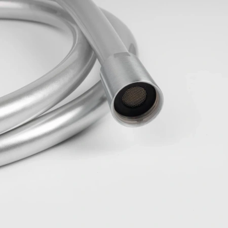 шланг для душа iddis 04p15bci19 хром матовый, пвх, 1.5м