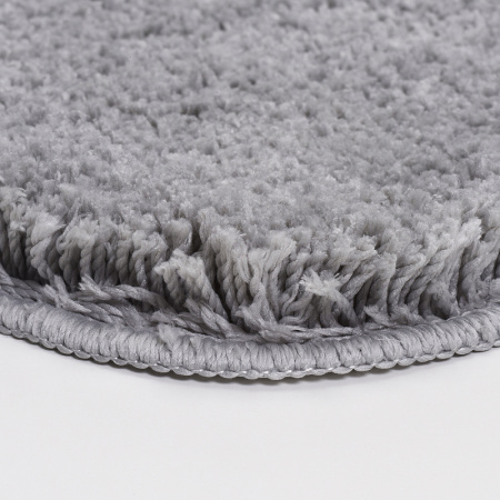 коврик для ванной комнаты wasserkraft kammel 55х57 bm-8342 silver