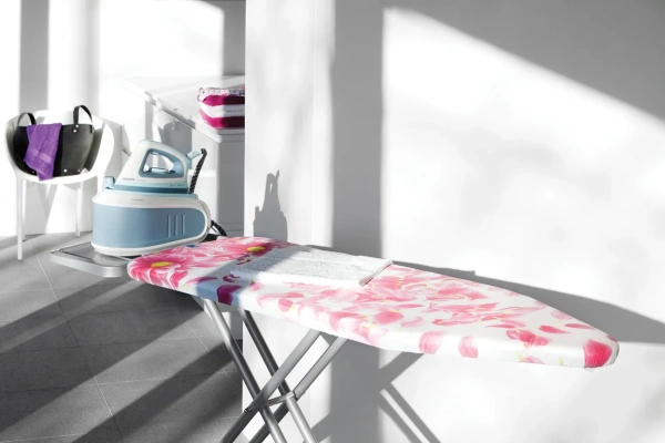 Гладильная доска Brabantia C 101380 124x45, розовый сантини Гладильная доска Brabantia C 101380 124x45, розовый сантини