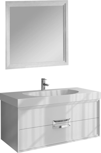 тумба под раковину kerama marazzi canaletto 100 белая