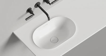 раковина подвесная salini onda edge oval14022041mn