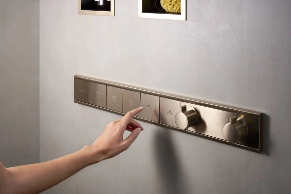 термостат для 5 потребителей hansgrohe rainselect 15384140