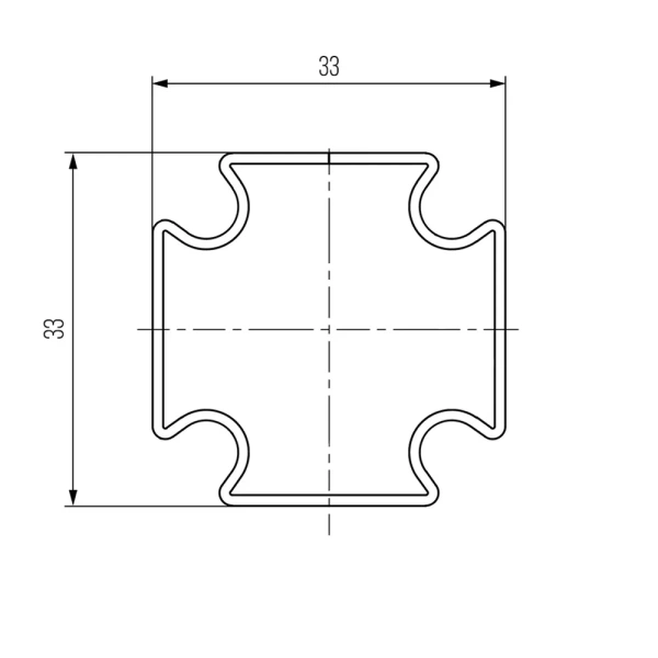 профиль uranum 2109000030 в штангах 3 м (цена указана за 1метр - заказывать кратно 4,5м)