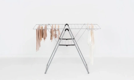 сушилка для белья brabantia hangon 403422 серый металлик