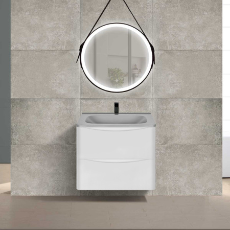 тумба белый глянец 58,9 см vincea paola vmc-2p600gw