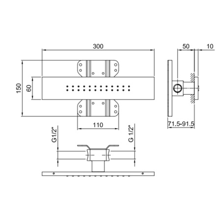 внутренняя часть fantini 86 00 8034a боковой форсунки внутренняя часть fantini 86 00 8034a боковой форсунки