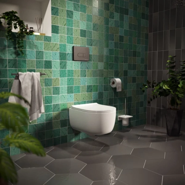 клавиша смыва berges novum d5 040035 черный матовый