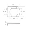 сиденье для унитаза belbagno prado bb10150sc белое с микролифтом сиденье для унитаза belbagno prado bb10150sc белое с микролифтом