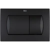 кнопка смыва roca active 62b 8901160b6 для инсталляции, черный матовый