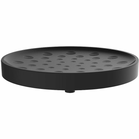 комплект верхнего и ручного душа vincea inspire vshh-3i2ahmb черный матовый