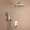 душевая система wasserkraft a16067white цвет белый | хром
