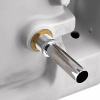 донный клапан haiba hb66-2 click-clack, хром