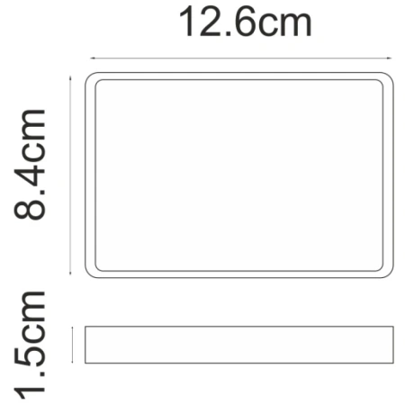мыльница wasserkraft fulda k-691129 цвет белый