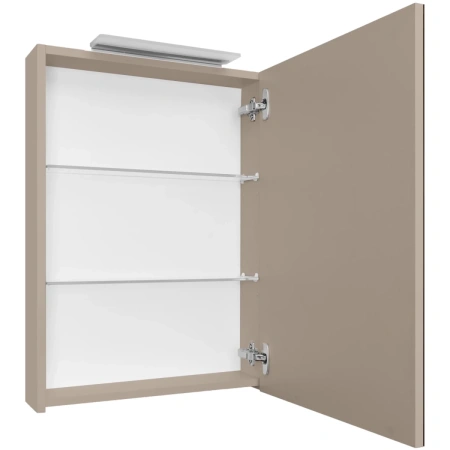 зеркальный шкаф 50x70 см капучино r roca oleta a857644515