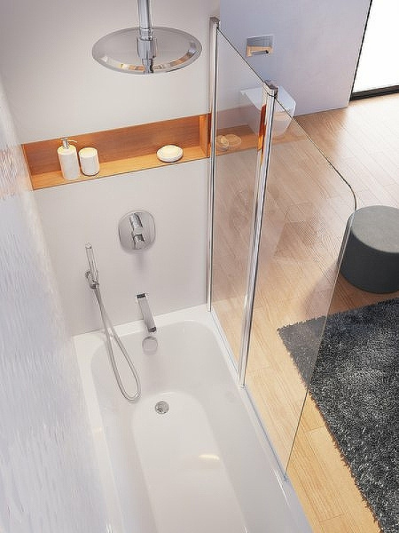 акриловая ванна ravak chrome 160х70 c731000000