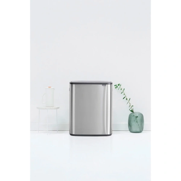Мусорное ведро Brabantia Bo Touch Bin 221422 30+30 л, стальное матовое