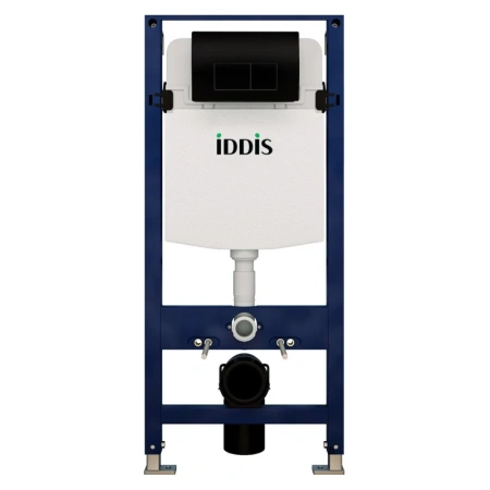 система инсталляции для унитазов iddis optima home oph00mbi32k с кнопкой смыва, черная