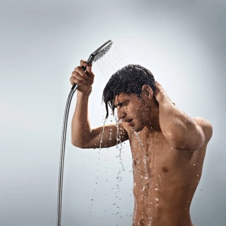 ручной душ hansgrohe raindance select 120 air 3jet ecosmart 9л/мин 26521000