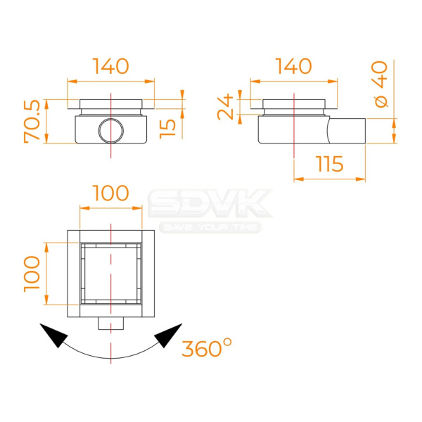 душевой трап rgw sdr-10gb