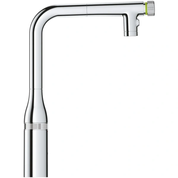 смеситель для кухни grohe essence smartcontrol 31892000 с выдвижным изливом, хром