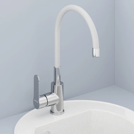 смеситель для кухни avrora kitchen av9002w